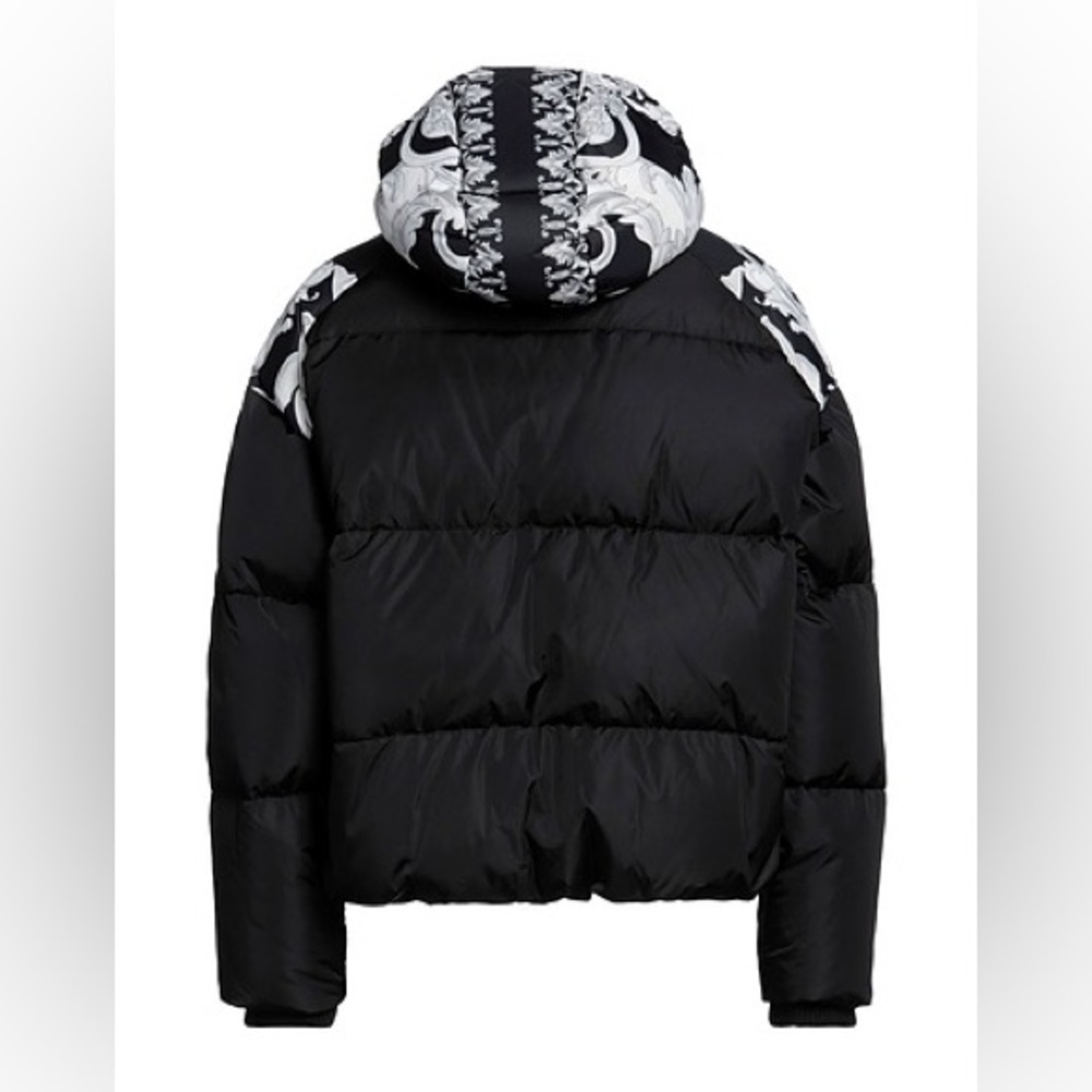 VERSACE SILVER BAROQUE PUFFER - Picture 4 of 6